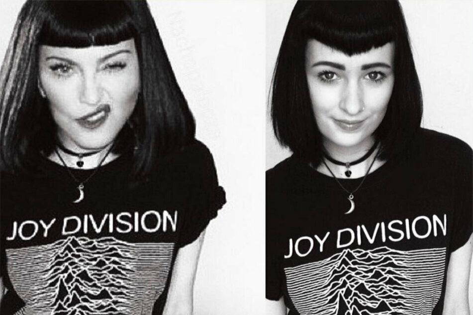 Gênant : Madonna photoshop son visage sur le corps d’Amélie Goldie