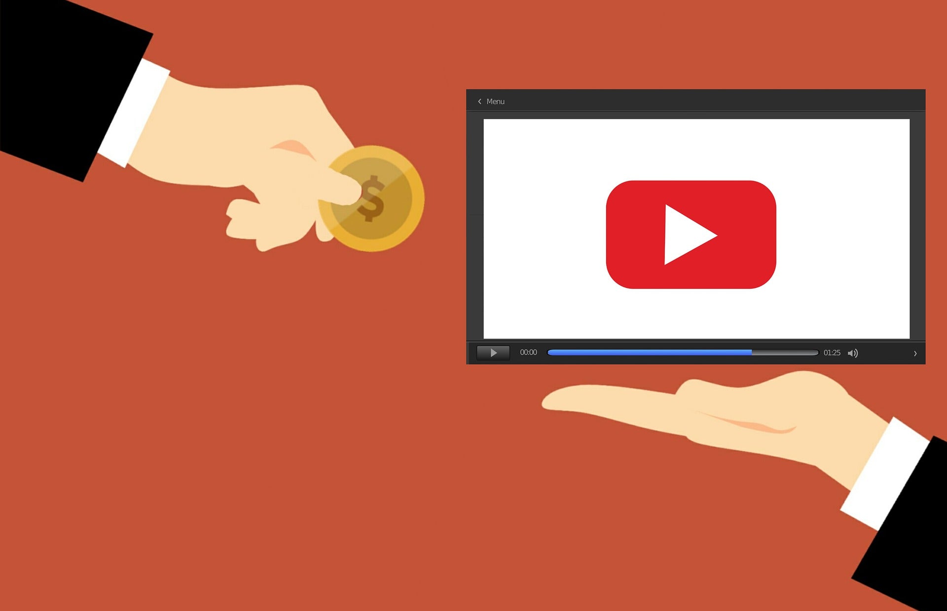 Combien de vue pour gagner de l’argent sur YouTube